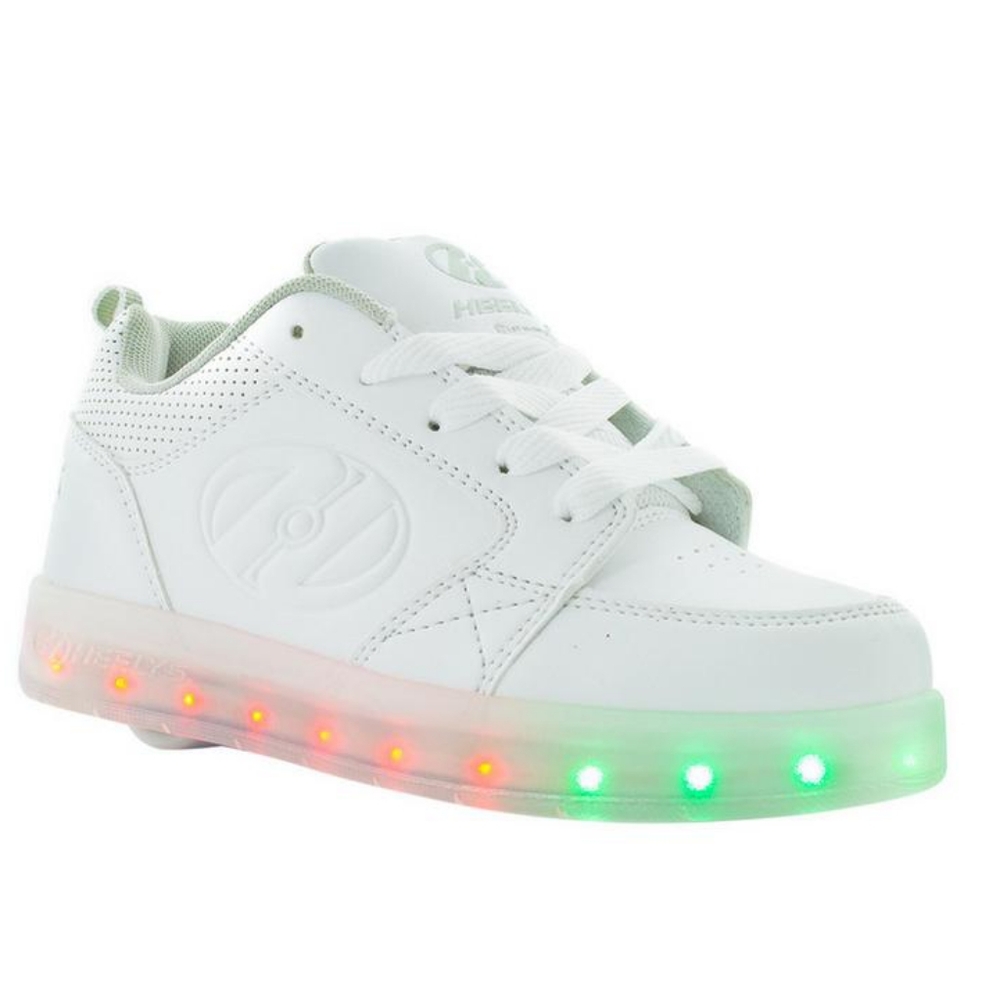 Heelys White Light up Sneakers in Size 8